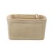 Felt Cosmetic Bag Inner Liner Bag Inner Liner Bag Anti-dirt Bag Support Solid Color Side Pull Protection Inner Liner_voghion.com
