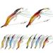 Guojie Gear High Simulation Soft With Hook Bait Fishing Shrimp Lure_voghion.com