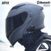 Modular Motorcycle Helmet – Flip-Up Full Face Helmet With Dual Visor & Bluetooth (Matte Black/Gloss White/Cement Grey, Multi-Size)_voghion.com