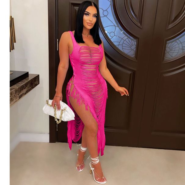 Gonna da spiaggia con nappa in camicetta da spiaggia sexy cava da donna_voghion.com