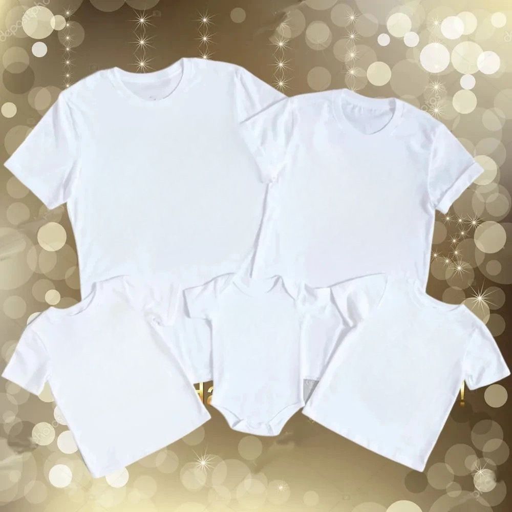 Tīras kokvilnas vecāku un bērnu apģērbs ar īsām piedurknēm, bērnudārza klases formas tērps, vienkrāsains, tukšs ģimenes apģērbs vasarai_voghion.com