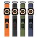 Applicable to Apple nylon canvas watch strap iwatchse1-8 generation S9 alpine nylon loop Velcro watch strap 38m_voghion.com