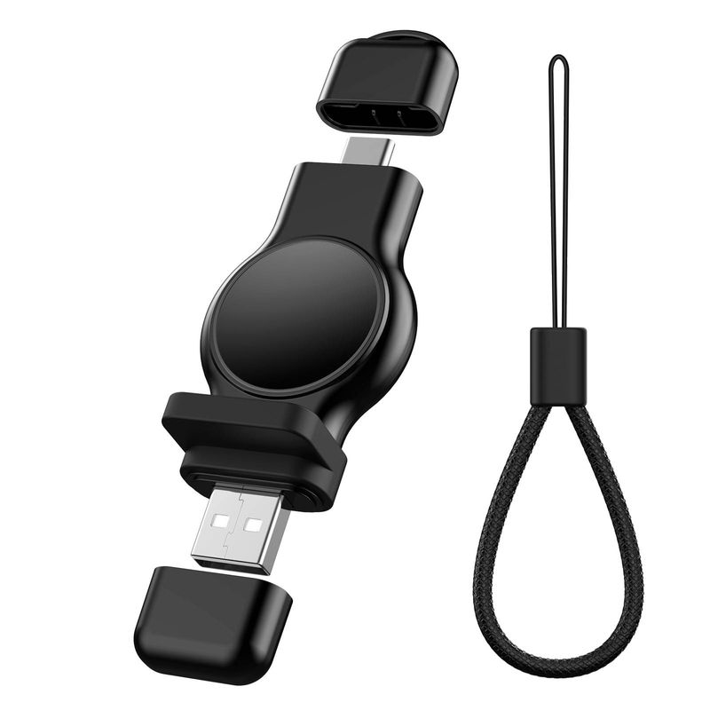 Polnilnik za ure 2-v-1 velja za polnilnike za Apple Watch 7/6/5/4/3/2 za splošno uporabo._voghion.com