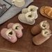 Girls' Winter Snow Boots – Soft Suede-Lined Booties With Anti-Slip Sole (Pink/Khaki/Beige, Sizes 22-32, Lightweight & Warm For 4-12 Years)_voghion.com