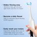 Rechargeable Electric Toothbrush With 3 Heads And 20 Pcs Floss Picks Heads, 3 Modes & 2 Min Timer, Compatible With Philips Sonicare Toothbrushes Head_voghion.com