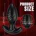 360 ° Plugue Vibrators Anal Men Sex Toys For Women Remote Control Butt Plug Adults_voghion.com