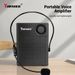 YARMEE Megafon Tragbare Bluetooth Stëmmverstärker USB Lautsprecher Professionelle Mikrofon fir Enseignanten Instrukter Tour_voghion.com