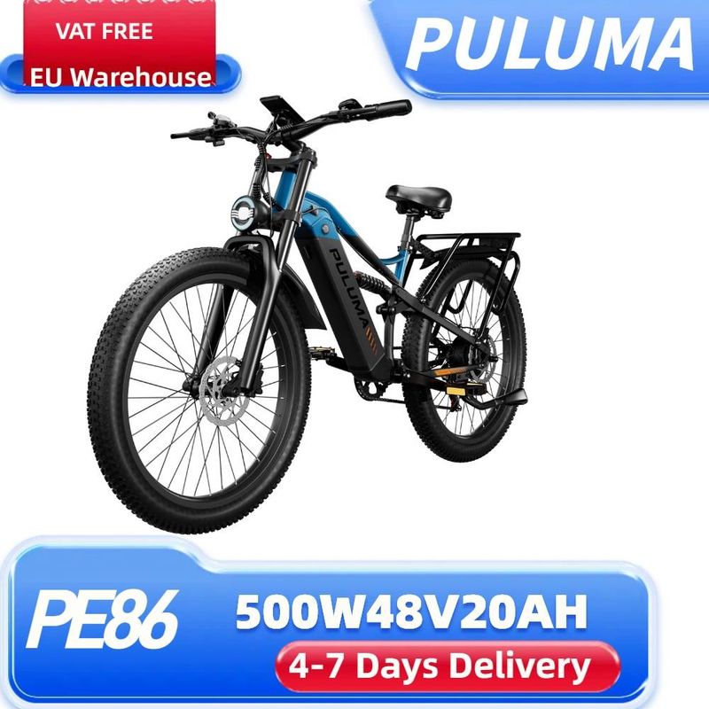 Mountain bike elettrica PE86 con batteria da 48 V 20 Ah, 26 pollici_voghion.com