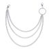 Trendy Personalized Hip-hop Metal Ring Chain, Fashionable Punk Style, Cool And Handsome Multi-layer Pants Chain Waist_voghion.com
