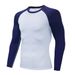 Unbeatable Quality New Men's Compression Sports Fitness Suit, Jogging Tight Fitting And Quick Drying T-shirt, Basketball Training Top_voghion.com