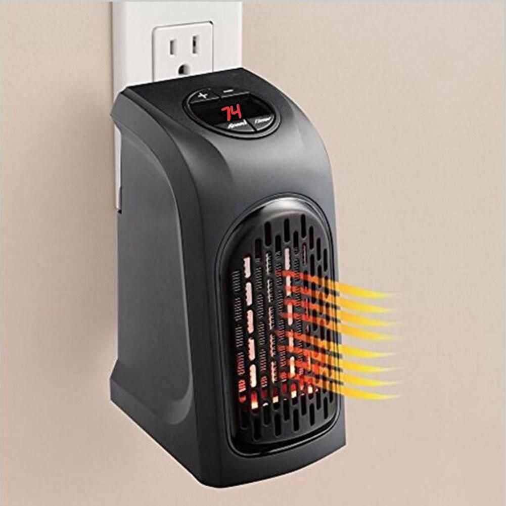 1 Pcs Wall-Outlet Mini Electric Air Heater 500W Powerful Warm Blower Room Heating Stove Portable Home Radiator_voghion.com