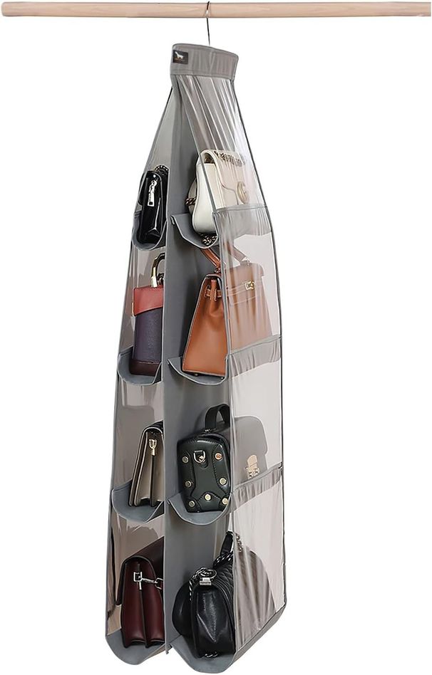 Familien-Organizer, Stofftasche, Aufbewahrungstasche, Kleiderschrank zum Aufhängen, mehrschichtige Aufbewahrung, Artefakt, Wohnheim, Wandregal_voghion.com