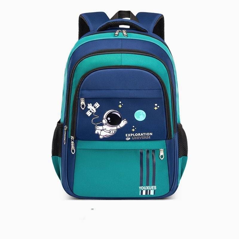 Kids Bags Primary School Students Backpack Astronaut One Two Three Four Five Six Grade Boy Schoolbag Large Capacity Girl Backpack Spine Protection_voghion.com