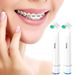 2 Pcs Compatible With Oral B Electric Toothbrushes Replacement Toothbrush Heads, Professional Interdental Brush Head Refills For Clean Between Teeth_voghion.com