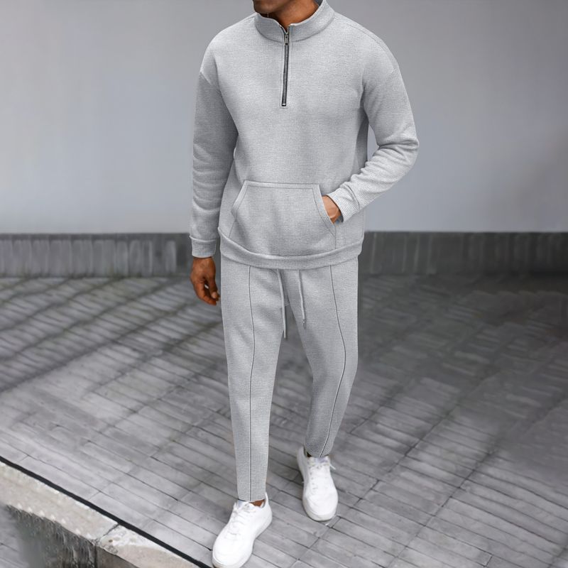"Herren Stretch Freizeithemd - Atmungsaktives Polyester Arbeitshemd mit bequemer Passform für Büro & Reise - Klassisches einfarbiges Button-Down-Hemd Frühling_voghion.com