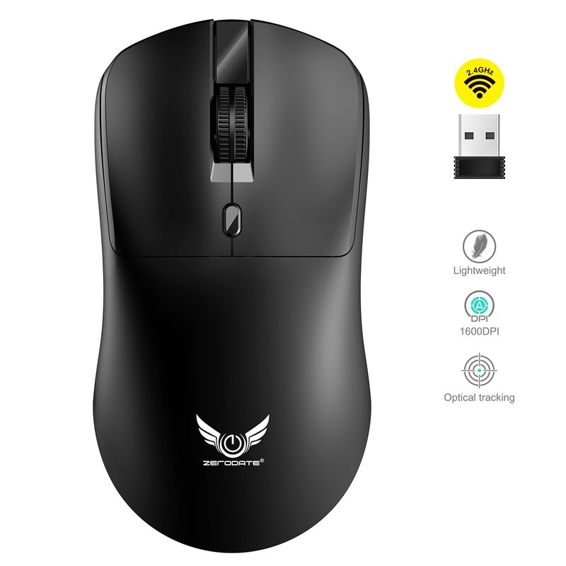2.4G T2 Three-block DPI Sound Button Lightweight Battery Model Wireless Mouse_voghion.com