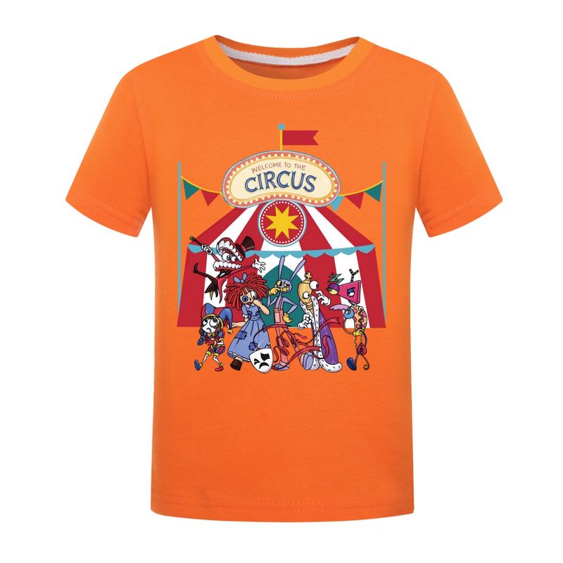 Den fantastiske digitale cirkus merchandise kortærmet t-shirt til drenge og piger 3023_voghion.com