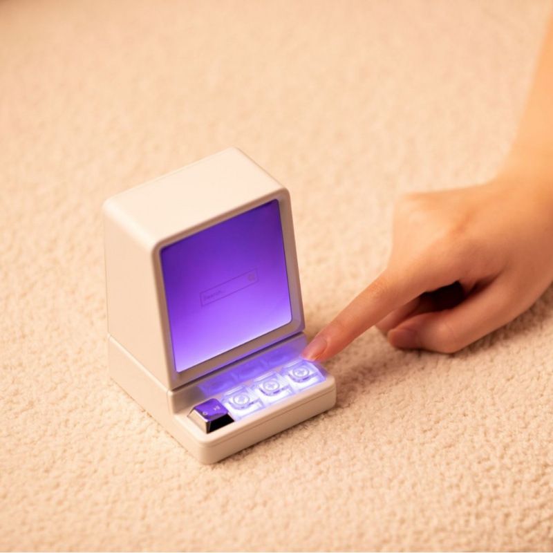Portable Classic Computer-Shaped Bluetooth Speaker_voghion.com