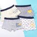 Fabbrica all'ingrosso biancheria intima per bambini ragazzi cotone Un cartone animato boxer per bambini grandi boxer per ragazzi biancheria intima_voghion.com