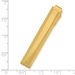 Kelly Waters Gold-plated Lined Edge Engraveable Tie Bar_voghion.com