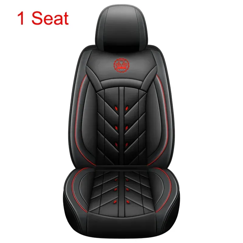 Universal Style Full Coverage Seat Cover For Golf 4 5 6 F10 F11 G30 Peugeot 207 206 MG4 Car Accessories Pu Leather_voghion.com