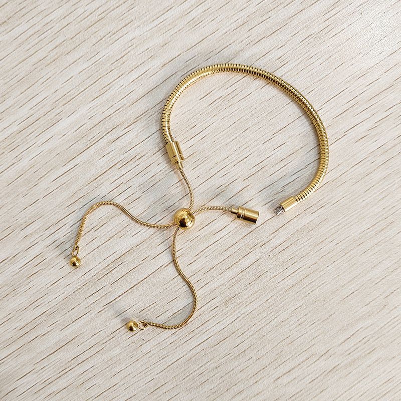 Braccialetti in acciaio inossidabile 304 geometrici di base in blocco_voghion.com