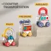 Montessori Baby Learning Lock With Key Car Games Toy Take Exercise Children Brain Development Hand-Eye Coordination Sens_voghion.com