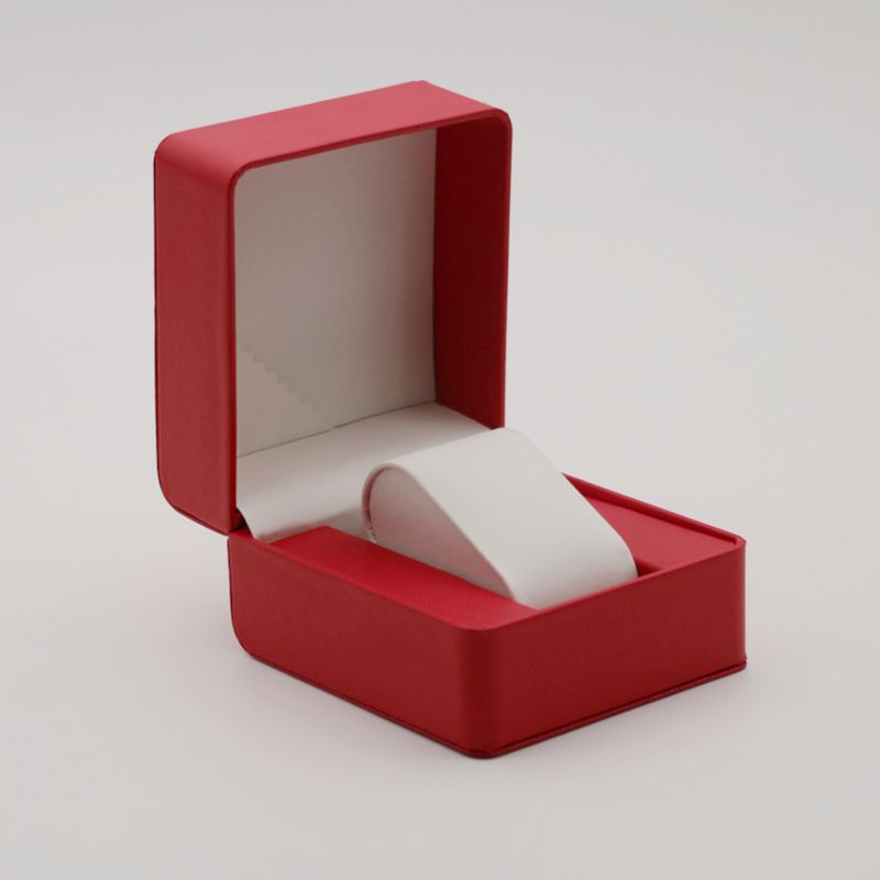 Kutija za sat, zaobljena pu kožna žica za povlačenje Kutija za sat Kutija za sat na preklop Poklon kutija Vrhunski zaslon za pohranu torba za kutiju za sat_voghion.com