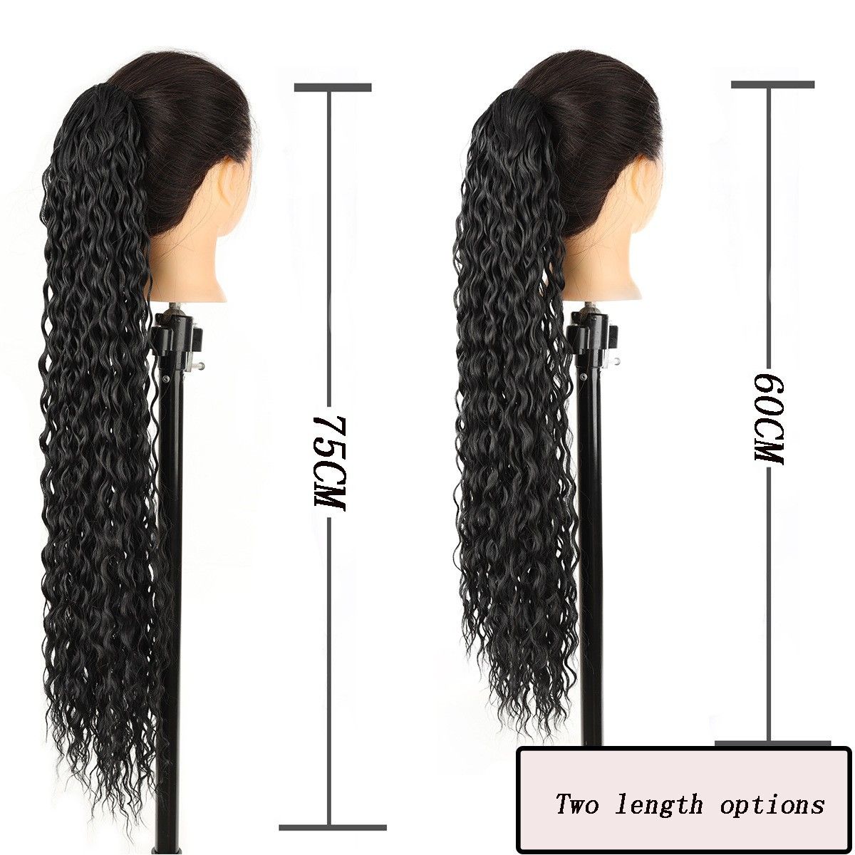 Extension per capelli Parrucca Coda di cavallo femminile Elastico Coulisse Rotolo di spaghetti istantanei Coulisse Fibra chimica Coulisse Borsa a rete Coda di cavallo Rotolo profondo_voghion.com