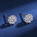 Tancise Moissanite Silver Earrings Drop Earrings For Women Wedding Party Gifts_voghion.com