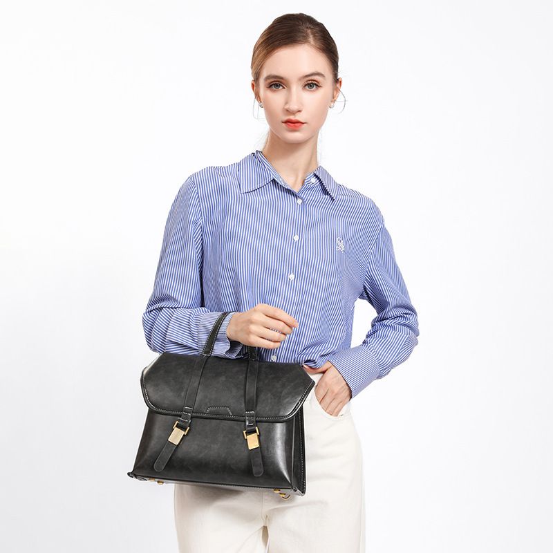 Portable Casual Briefcase 2025 Fall And Winter Women's, New Student Class Backpack, High-end Versatile Women's_voghion.com