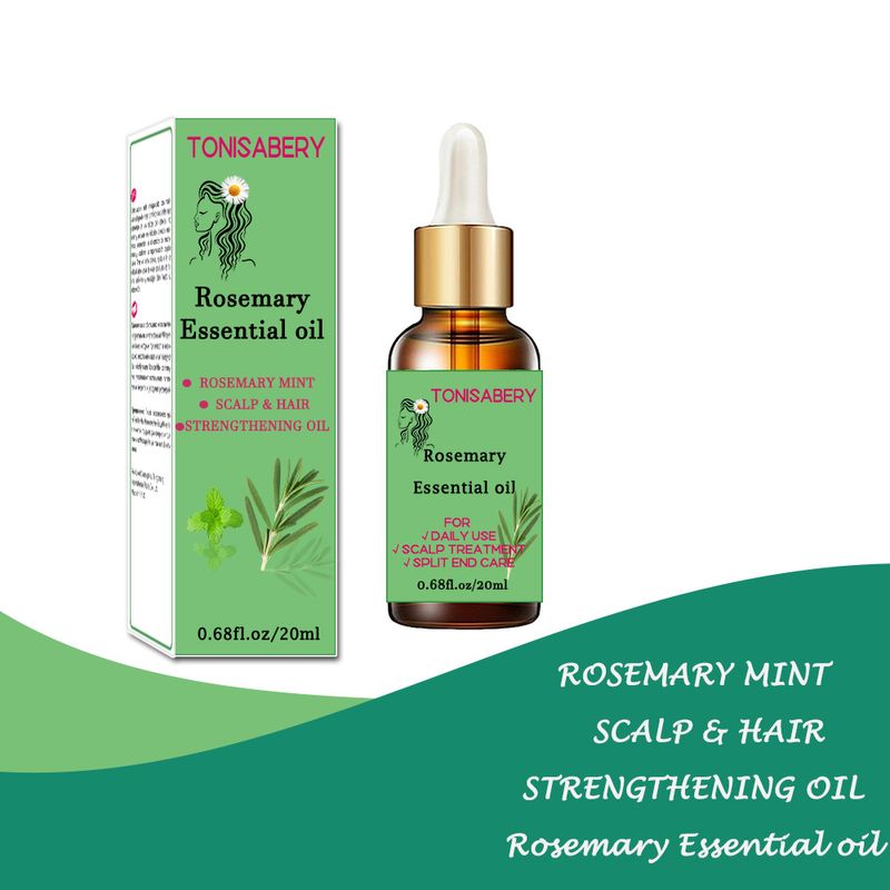 Rosemary Mint Head 20 ml Kuivan ja vaurioituneen ihon korjaava eteerinen öljy_voghion.com