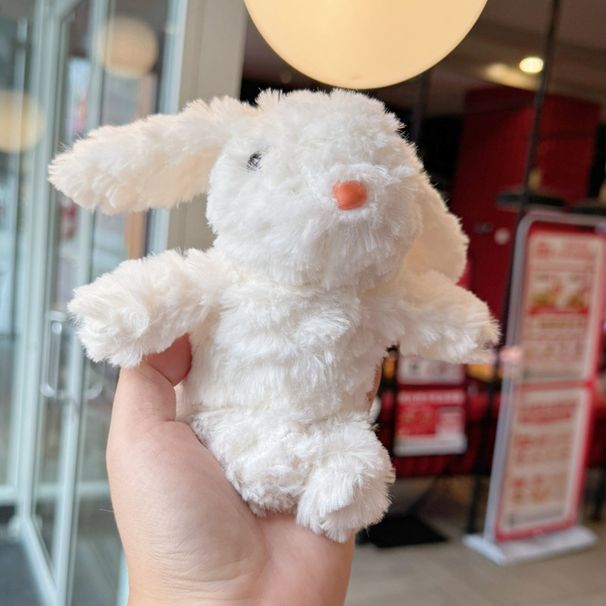 Internet Celebrity Long Eared Rabbit Jellycat Bonnie Rabbit Keychain Pendant Plush Doll Lop Eared Rabbit Doll School Bag Keychain Pendant_voghion.com