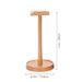 Headphone Stand Black Walnut Wooden Over-Ear Headset Rack Minimalist Solid Wood Hanger_voghion.com