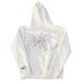 Five-Pointed Star Spider Web Zipper Cardigan Front And Back Print Trendy Versatile Style Couple Loose Hoodie Sweatshirt_voghion.com