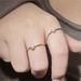 Anelli sottili a forma di cuore piccolo alla moda per le donne, accessori da donna color oro, anelli da mignolo per ragazze, gioielli alla moda_voghion.com