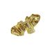 Creative Stainless Steel Lightning Brooch Simple Wrinkled Fashion High-end Niche Clothing Accessory Pin_voghion.com