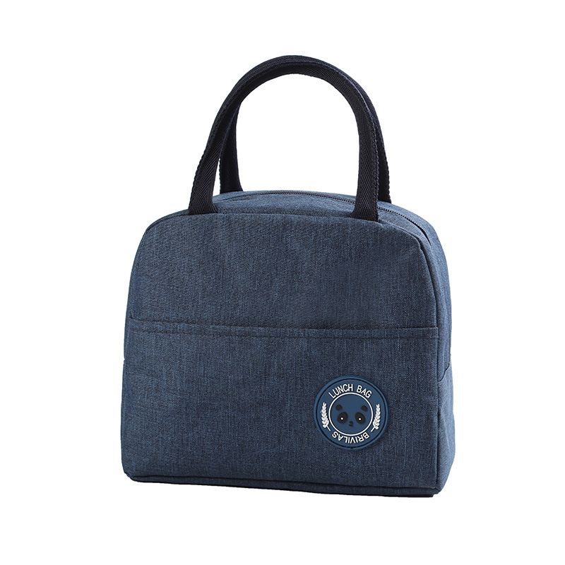 Isolierte Lunchtasche – Lebensmittelträger aus 230D Oxford-Gewebe mit großem Fassungsvermögen und Griff, auslaufsicher und faltbar für Schule, Büro und Reisen_voghion.com