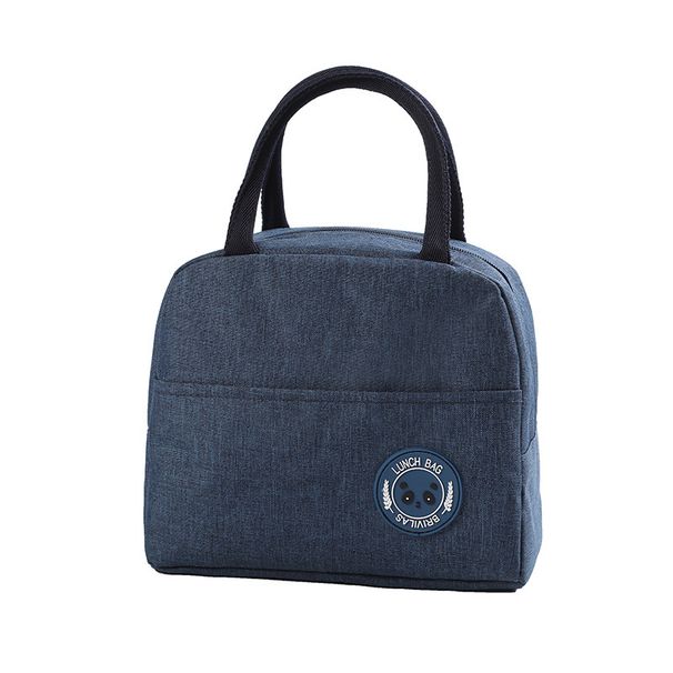 Isolierte Lunchtasche – Lebensmittelträger aus 230D Oxford-Gewebe mit großem Fassungsvermögen und Griff, auslaufsicher und faltbar für Schule, Büro und Reisen_voghion.com
