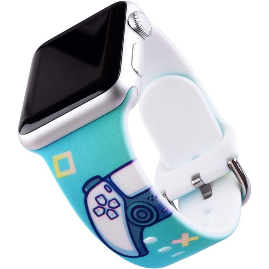 A Watch Band Game Controller Design For A Watch Band 42mm 44mm 45mm 49mm Game PS5 Pattern With Soft Band Wristband For_voghion.com