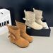 Bowknot Retro Französisch Weichen Sohlen Kurze Stiefel Für Frauen 2025 Herbst Neue Stil Modische Vielseitig Plissiert Kurze Stiefel_voghion.com
