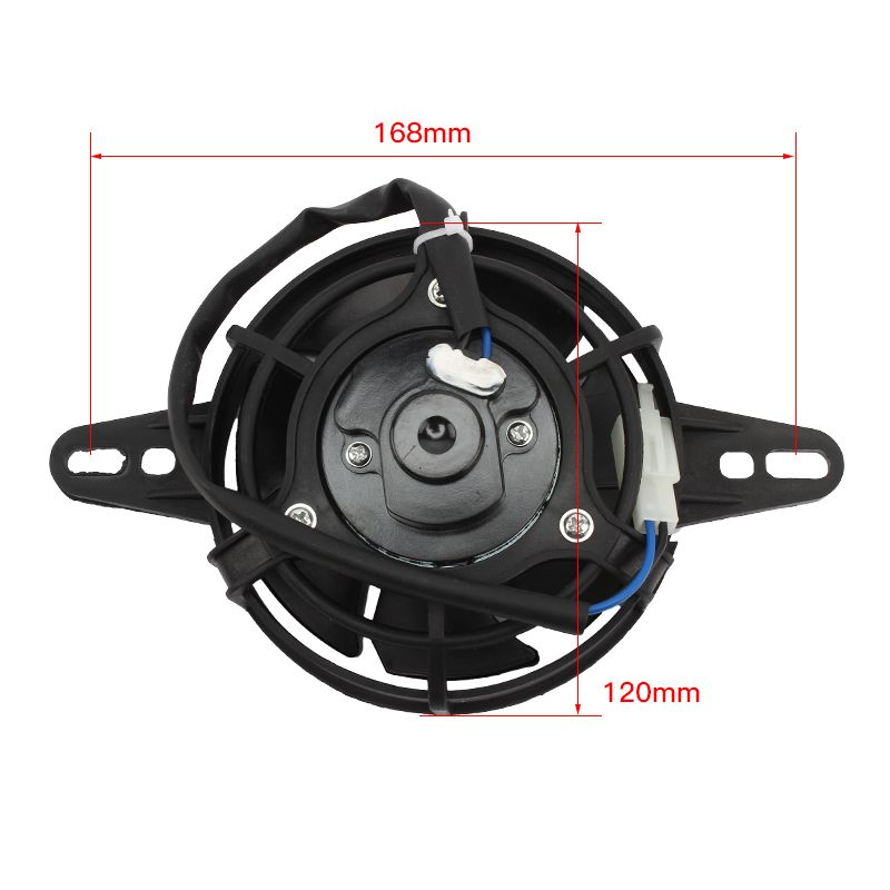 Motorrad Kühlventilator Uelegkühler Elektresche Kühler Motorkühler Passend fir 150cc 200cc 250cc Motocross ATV Quad Go Kart Buggy_voghion.com
