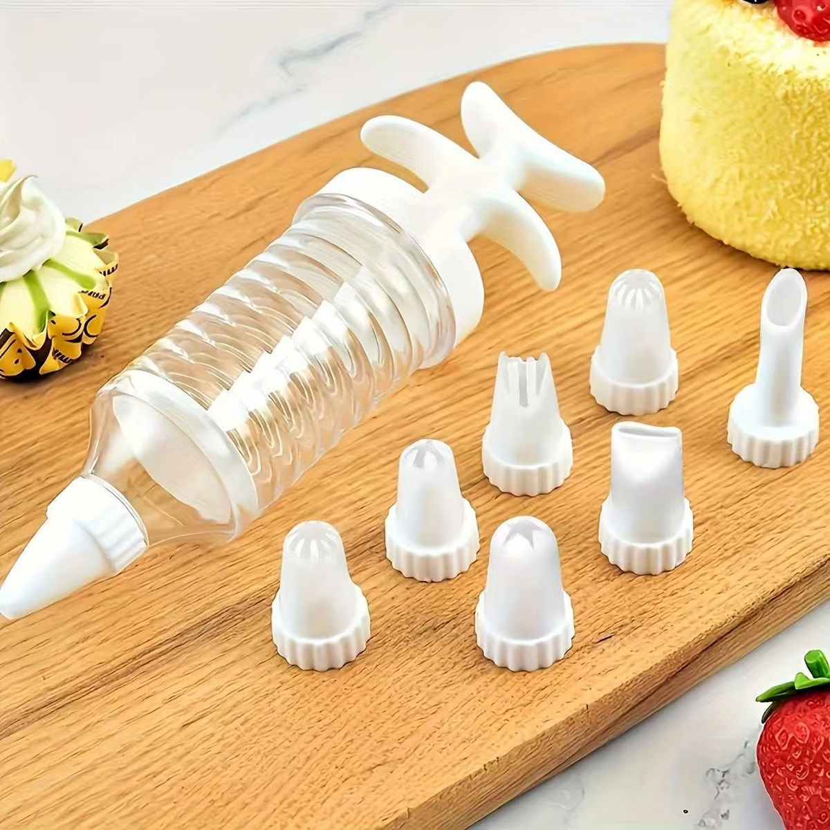 Household Cookie Gun Multi Function Decoration Device Baking Set Dissolving Bean Biscuit Machine Cream Gun_voghion.com