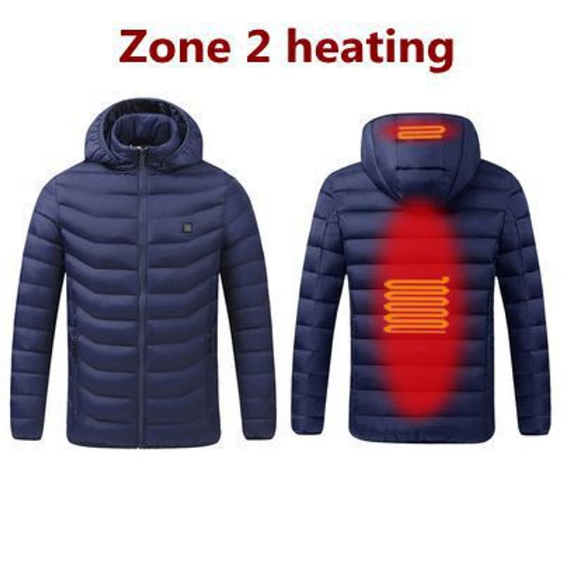 Heating Winter Smart Heating Cotton-padded Jacket Usb Charging Heating Cotton-padded Men's Coat_voghion.com