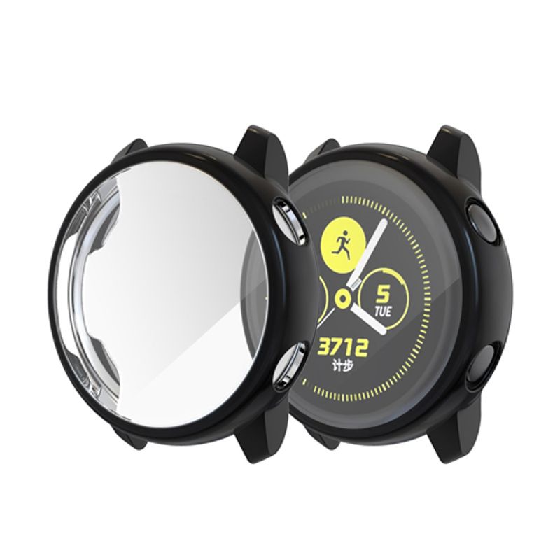 Képernyővédő tok Samsung Galaxy Watch Active 2-höz Ultravékony, puha szilikon teljes védelmet nyújtó tok Galaxy Active 40/44mm-hez_voghion.com