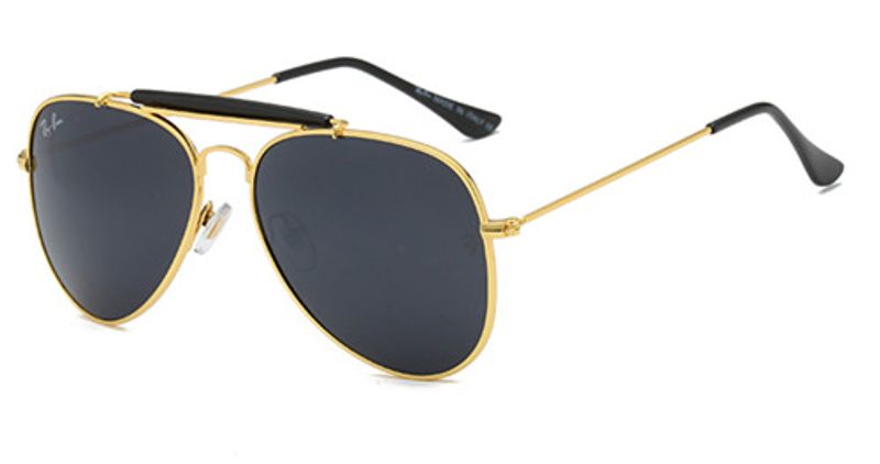 Glass sunglasses for both men and women, fashionable and versatile vacation and leisure sunglasses_voghion.com
