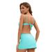 Skirted Three-Piece Bikini Set For Women Sexy Backless Triangle Tight-Fitting Two-Piece Swimsuit_voghion.com