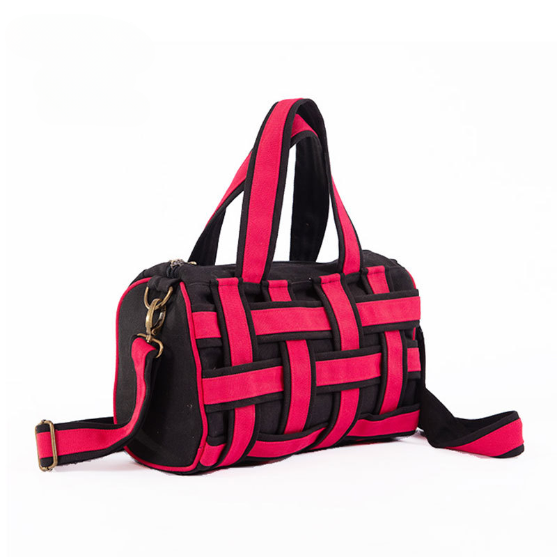 Damentaschen Modische gewebte Taschen im ethnischen Stil, Retro-Umhängetaschen in Kontrastfarbe für Damen,_voghion.com