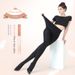 120D dwustronne aksamitne białe rajstopy z kroczem poszerzone, aby zwiększyć długość grubej dziewczyny mm200 Jin pseudo Niang jesień plus nawóz_voghion.com