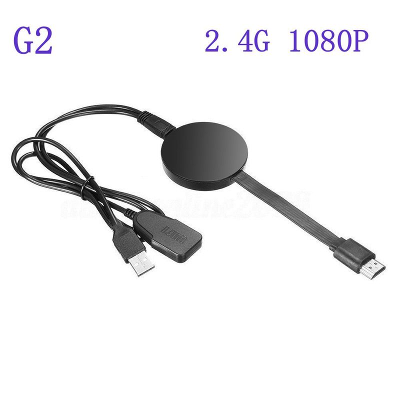 4K Wireless WiFi Display Dongle TV Stick Video Adapter Airplay DLNA Screen Mirroring Share For Android IOS IPhone Phone To TV_voghion.com